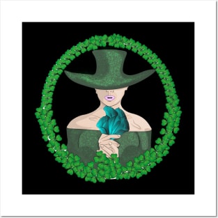 Irish Girl St Patricks Day Posters and Art